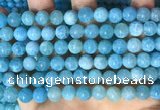 CAA5142 15.5 inches 8mm round dragon veins agate beads wholesale