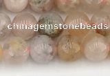 CAA5280 15.5 inches 6mm round sakura agate gemstone beads