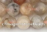 CAA5281 15.5 inches 8mm round sakura agate gemstone beads