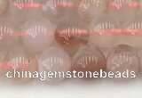 CAA5285 15.5 inches 6mm round natural sakura agate beads