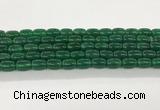 CAA5355 15.5 inches 10*14mm drum agate gemstone beads