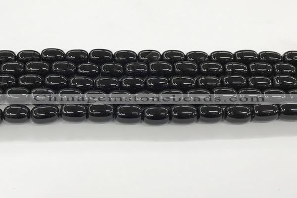 CAA5356 15.5 inches 10*14mm drum agate gemstone beads