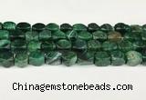 CAA5378 15.5 inches 10*12mm - 11*16mm faceted nuggets agate beads