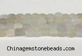 CAA5380 15.5 inches 10*12mm - 11*16mm faceted nuggets agate beads