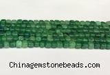 CAA5385 15.5 inches 6*7mm - 8*8mm nuggets agate gemstone beads