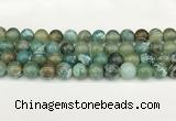 CAA5420 15.5 inches 12mm round agate gemstone beads