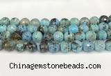 CAA5422 15.5 inches 14mm faceted round agate gemstone beads