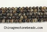 CAA5433 15.5 inches 12mm round agate gemstone beads