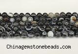 CAA5434 15.5 inches 12mm round agate gemstone beads