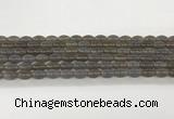 CAA5452 15.5 inches 8*12mm rice agate gemstone beads