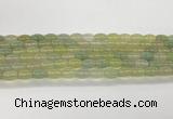 CAA5456 15.5 inches 8*12mm rice agate gemstone beads