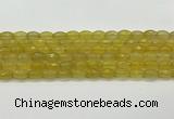 CAA5469 15.5 inches 8*12mm faceted rice agate beads