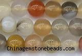 CAA5906 15 inches 6mm round colorful agate gemstone beads