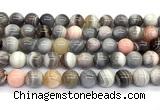 CAA6133 15 inches 10mm round Botswana agate beads wholesale
