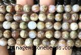 CAA6267 15 inches 8mm round fire agate gemstone beads