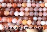 CAA6272 15 inches 8mm round south red agate beads wholesale