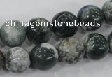 CAA703 15.5 inches 12mm round tree agate gemstone beads wholesale