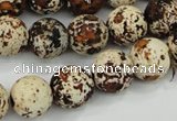 CAA754 15.5 inches 16mm round wooden agate beads wholesale