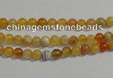 CAA86 15.5 inches 4mm round botswana agate gemstone beads