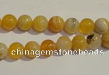 CAA88 15.5 inches 8mm round botswana agate gemstone beads