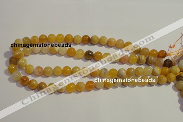 CAA91 15.5 inches 14mm round botswana agate gemstone beads