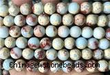 CAB1014 15 inches 10mm round blue agalmatolite beads wholesale