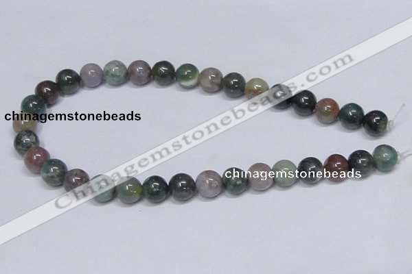 CAB434 15.5 inches 12mm round indian agate gemstone beads wholesale