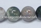 CAB436 15.5 inches 18mm round indian agate gemstone beads wholesale