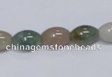 CAB439 15.5 inches 9*12mm rice indian agate gemstone beads wholesale