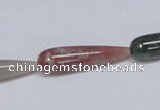 CAB445 15.5 inches 8*30mm teardrop indian agate gemstone beads