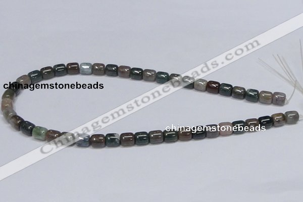 CAB447 15.5 inches 8*8mm column indian agate gemstone beads