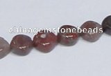 CAB450 15.5 inches 10mm rhombic indian agate gemstone beads