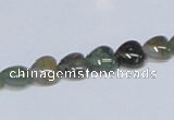 CAB452 15.5 inches 8*8mm heart indian agate gemstone beads