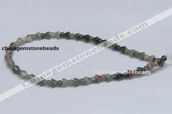 CAB463 15.5 inches 9*12mm vase-shaped indian agate gemstone beads