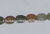 CAB467 15.5 inches 8*10mm freeform indian agate gemstone beads