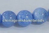 CAB649 15.5 inches 16mm round fire crackle agate beads wholesale