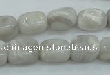 CAB903 15.5 inches 10*14mm nugget natural crazy agate beads wholesale