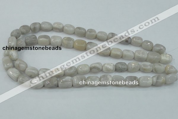 CAB903 15.5 inches 10*14mm nugget natural crazy agate beads wholesale