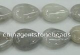 CAB908 15.5 inches 13*18mm flat teardrop natural crazy agate beads