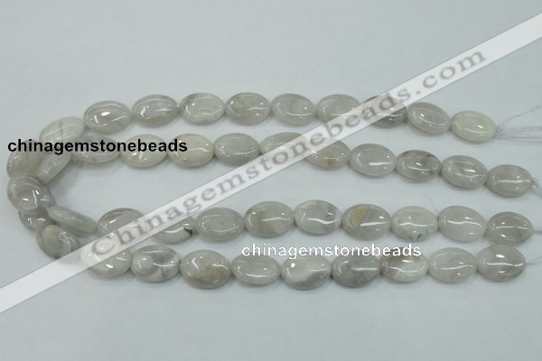 CAB911 15.5 inches 13*18mm oval natural crazy agate beads wholesale