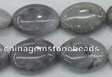 CAB927 15.5 inches 18*25mm oval natural purple agate beads wholesale