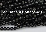 CAE01 15.5 inches 4mm round astrophyllite beads wholesale