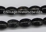 CAE11 15.5 inches 10*14mm rice astrophyllite beads wholesale