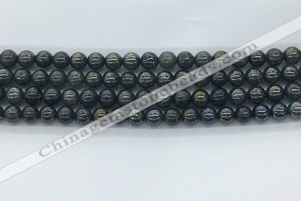 CAE121 15.5 inches 6mm round AB-color astrophyllite beads wholesale