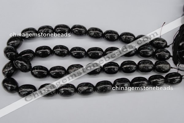 CAE18 15.5 inches 15*20mm egg-shaped astrophyllite beads wholesale