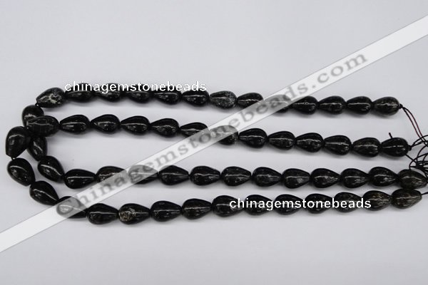 CAE21 15.5 inches 10*14mm teardrop astrophyllite beads wholesale