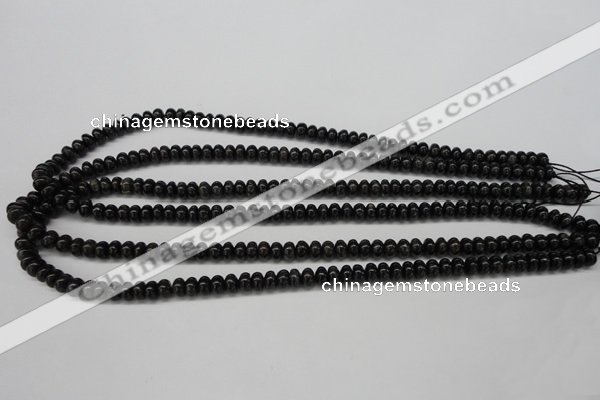 CAE27 15.5 inches 4*6mm rondelle astrophyllite beads wholesale