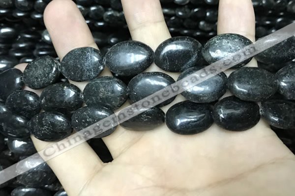CAE300 15.5 inches 13*18mm oval astrophyllite beads wholesale