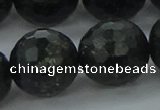 CAE42 15.5 inches 20mm faceted round astrophyllite beads wholesale