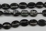 CAE54 15.5 inches 8*10mm oval astrophyllite beads wholesale
